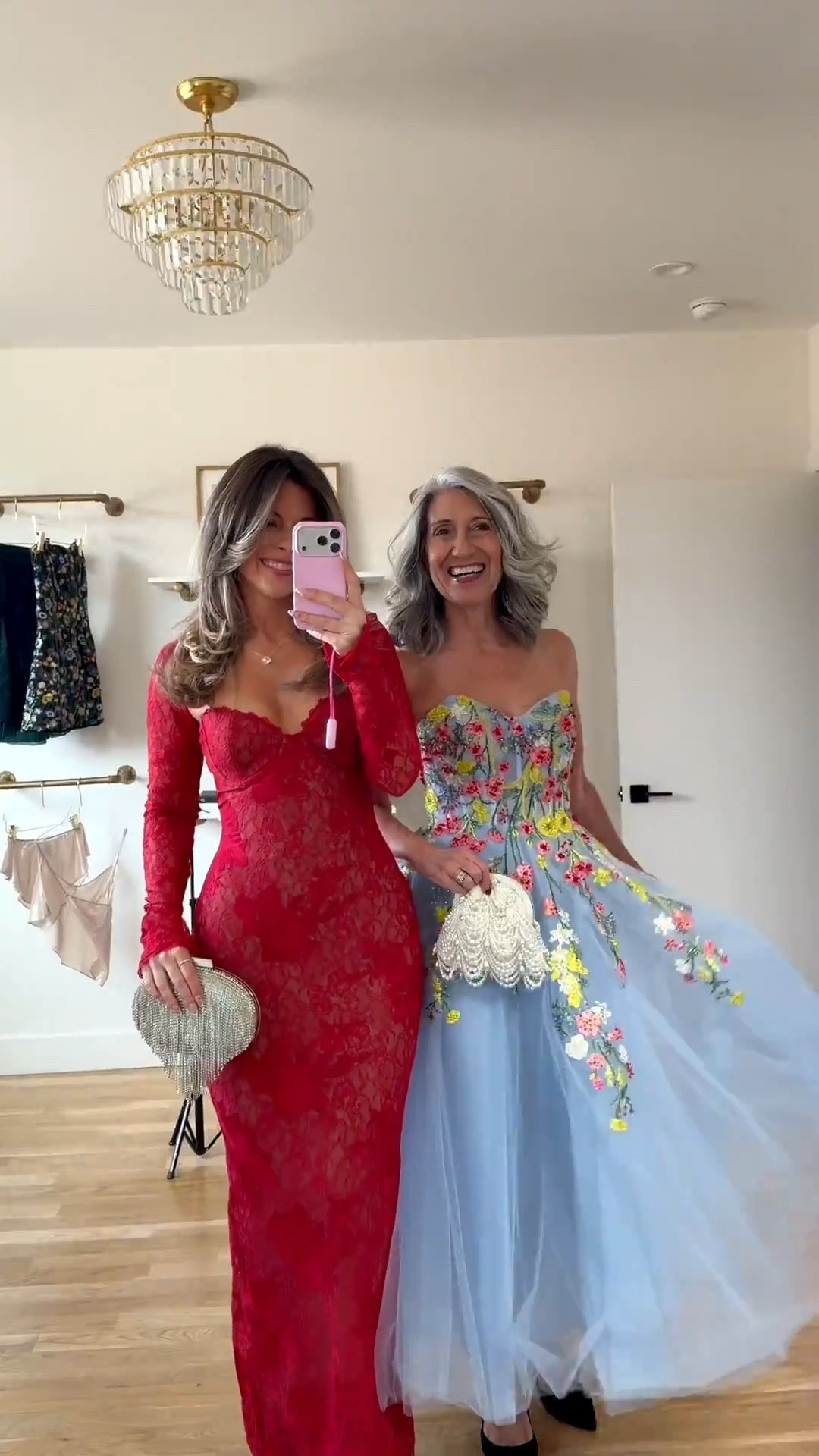 Mom and me wedding guest and formal event dresses 

Vici code: emerson30

Wearing my usual small/2 in most
Mom wears a medium/6
We always size down in helsi dresses 

Wedding guest
Formal event
Black tie
Floral
Lace
Satin 
Metallic
Sequin
Mother of the bride
Special occasion 

#LTKgrwm #LTKSeasonal #LTKWedding