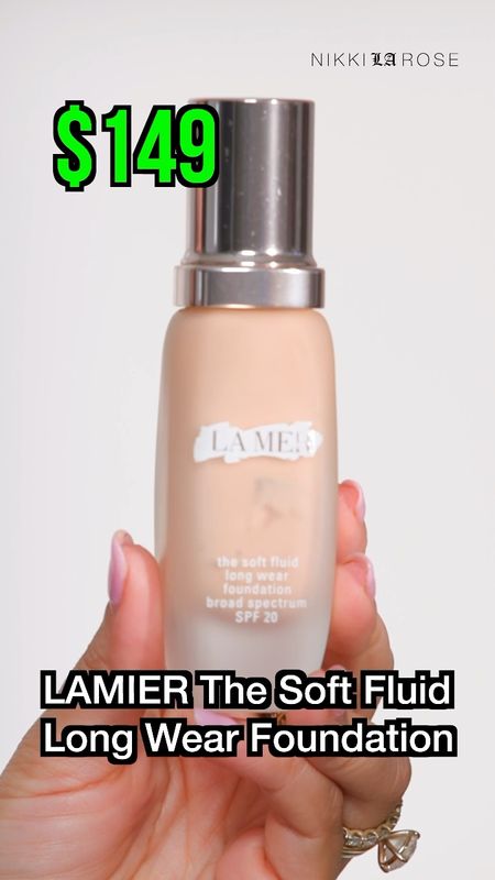 The MOST expensive foundation I’ve ever tried. Would you spend this much on a formula ? #lamer #foundation 

#LTKbeauty
