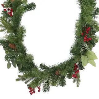 6ft. Red Berry & Leaf Garland by Ashland® | Michaels | Michaels Stores