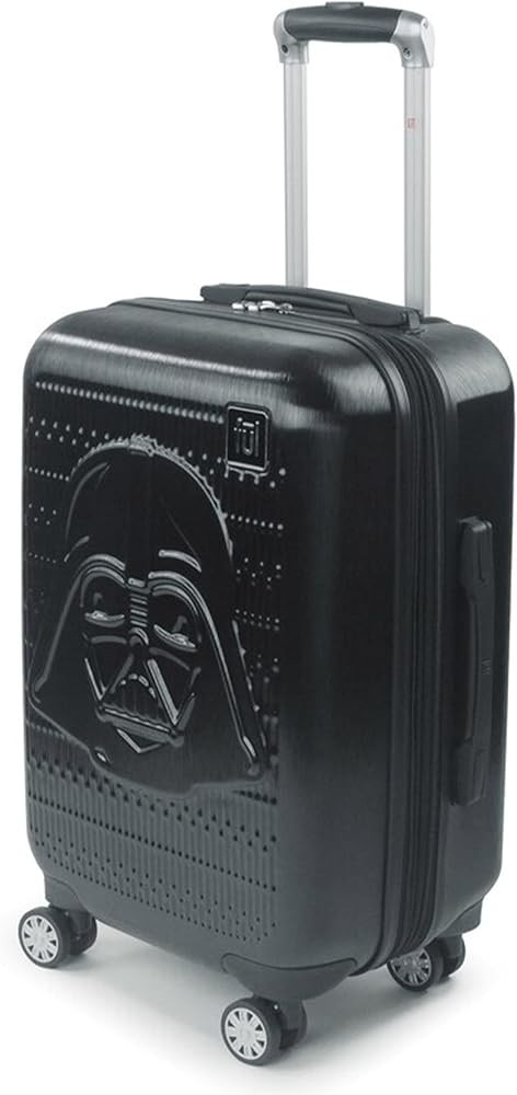 FUL Star Wars Darth Vader 22 Inch Carry On Luggage, Embossed Hardshell Rolling Suitcase with Spin... | Amazon (US)