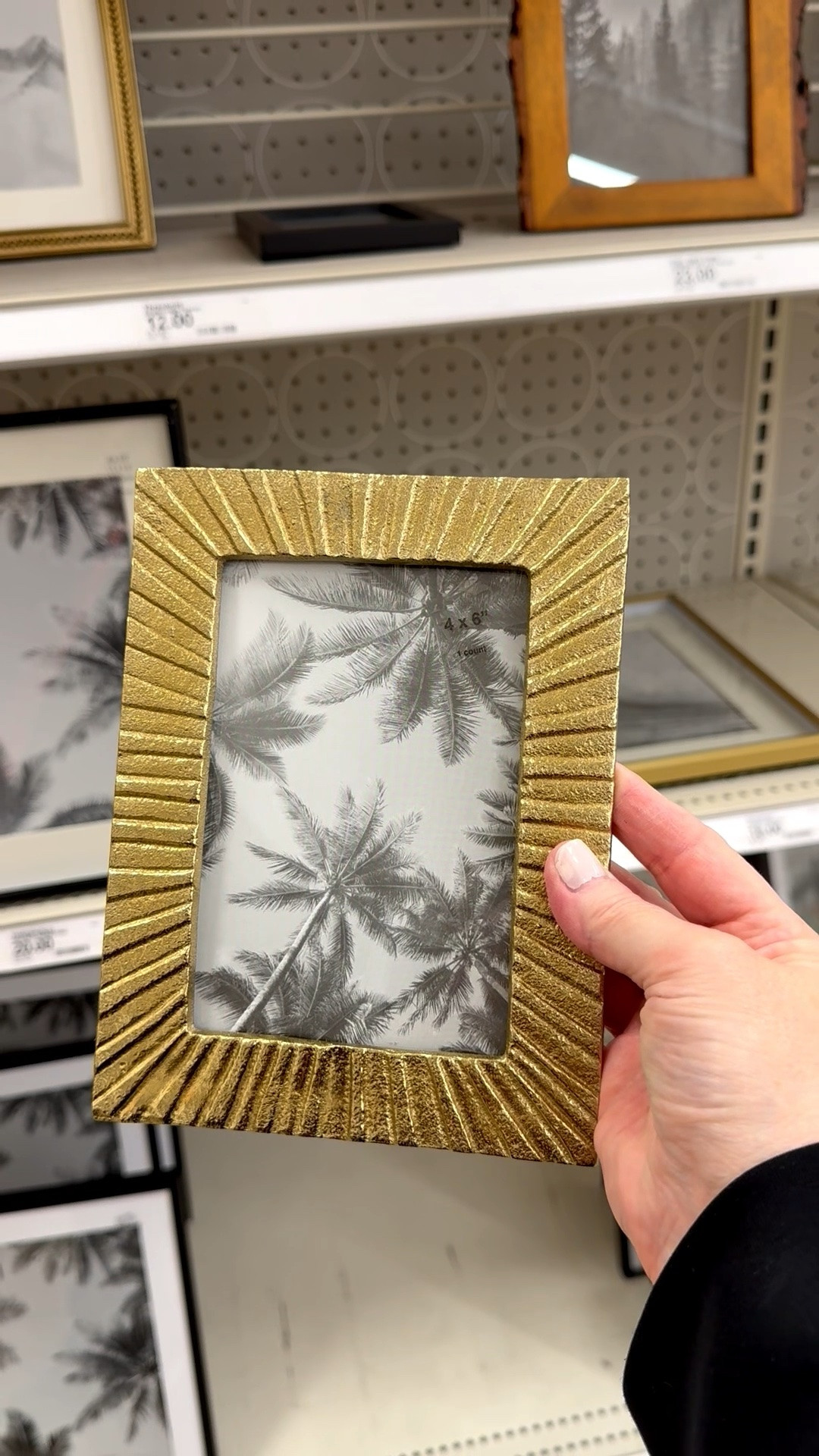 It’s picture-taking season sooooo…time to stock up. I love this metal frame, not just the textured design but the gold is a beautiful shade that’s just right. Not too yellow or too bright. Also available in silver.✨

And if you’re a mosaic artist, this frame would also make a fun substrate for your tile work. 

For mosaic tips, tutorials + inspiration please visit my YouTube channel: YouTube.com/julieweilbacher, and follow @julieweilbacher on Instagram.

#pictureframe #goldframe #brassframe #target #4x6frame #mosaic #tabledecor #metalpictureframe

#LTKHome
