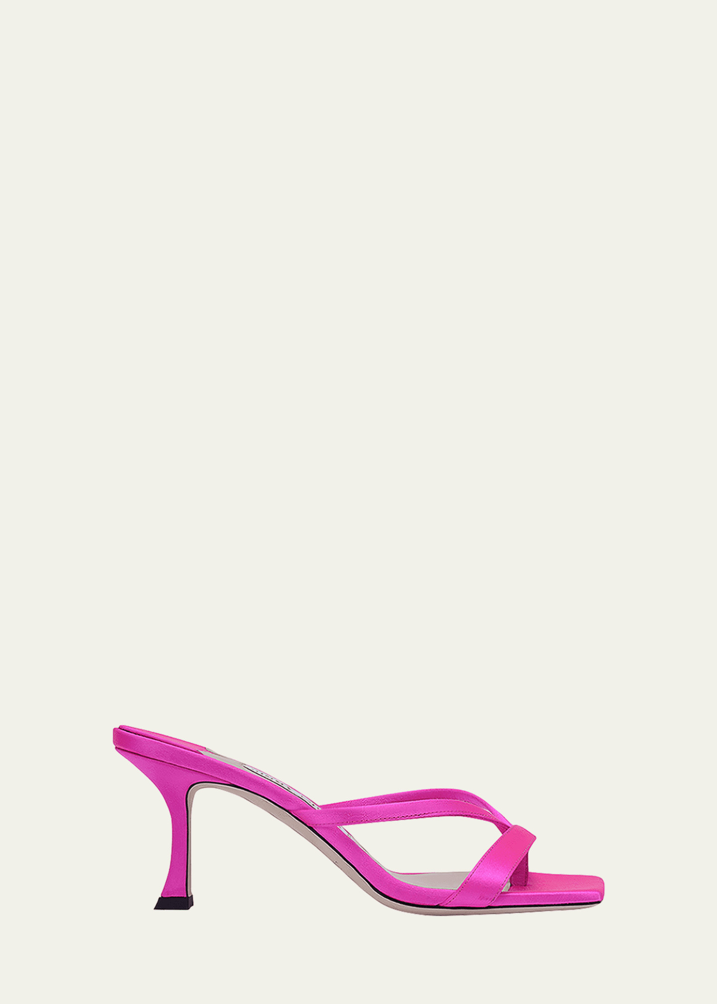 Maelie 70mm Satin Sandals | Bergdorf Goodman