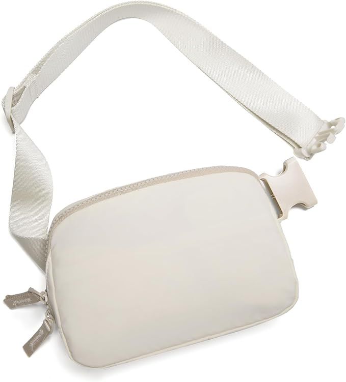 Belt Bag for Women Two-Way Zipper Fanny Pack Crossbody Bags for Women Fashion Waist Packs Cross B... | Amazon (US)