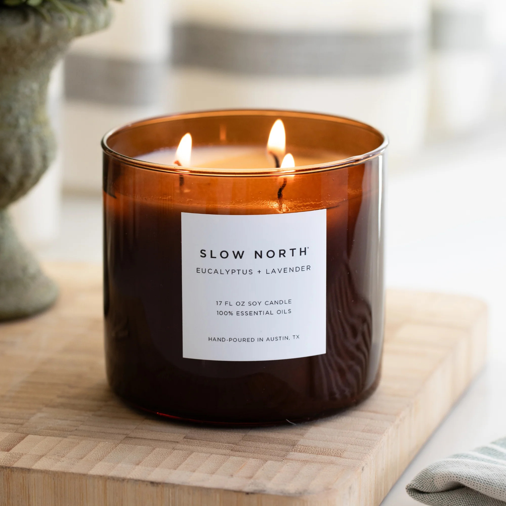 Eucalyptus + Lavender - Signature 3-Wick Candle | Slow North