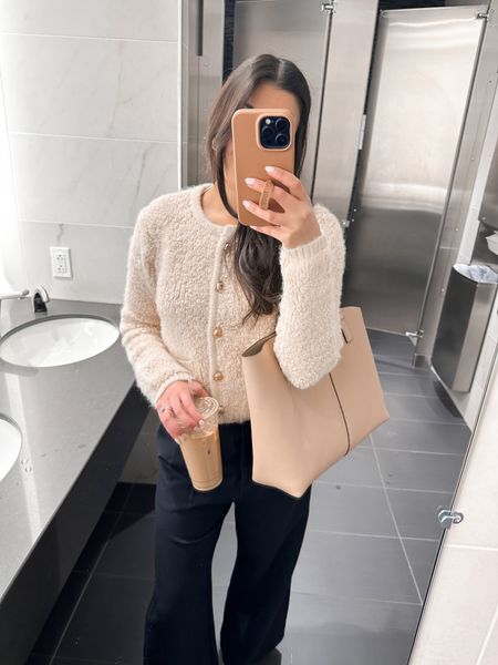 Life is so good when you’re not sick!! 🤩 thank goodness we are all feeling better 🩷 back at work today with this cute sweater jacket 🐑


Petite work look, work outfit, work pants, work bag, work wear, petite workwear, petite pants, work wear style, winter work look, that girl style, it girl, vanilla girl, quiet luxury, Sophia richie, lady jacket, boucle cardigan, cream cardigan, Sherpa cardigan, sweater lady jacket, old money, cropped jacket 

#LTKitbag #LTKshoecrush #LTKworkwear