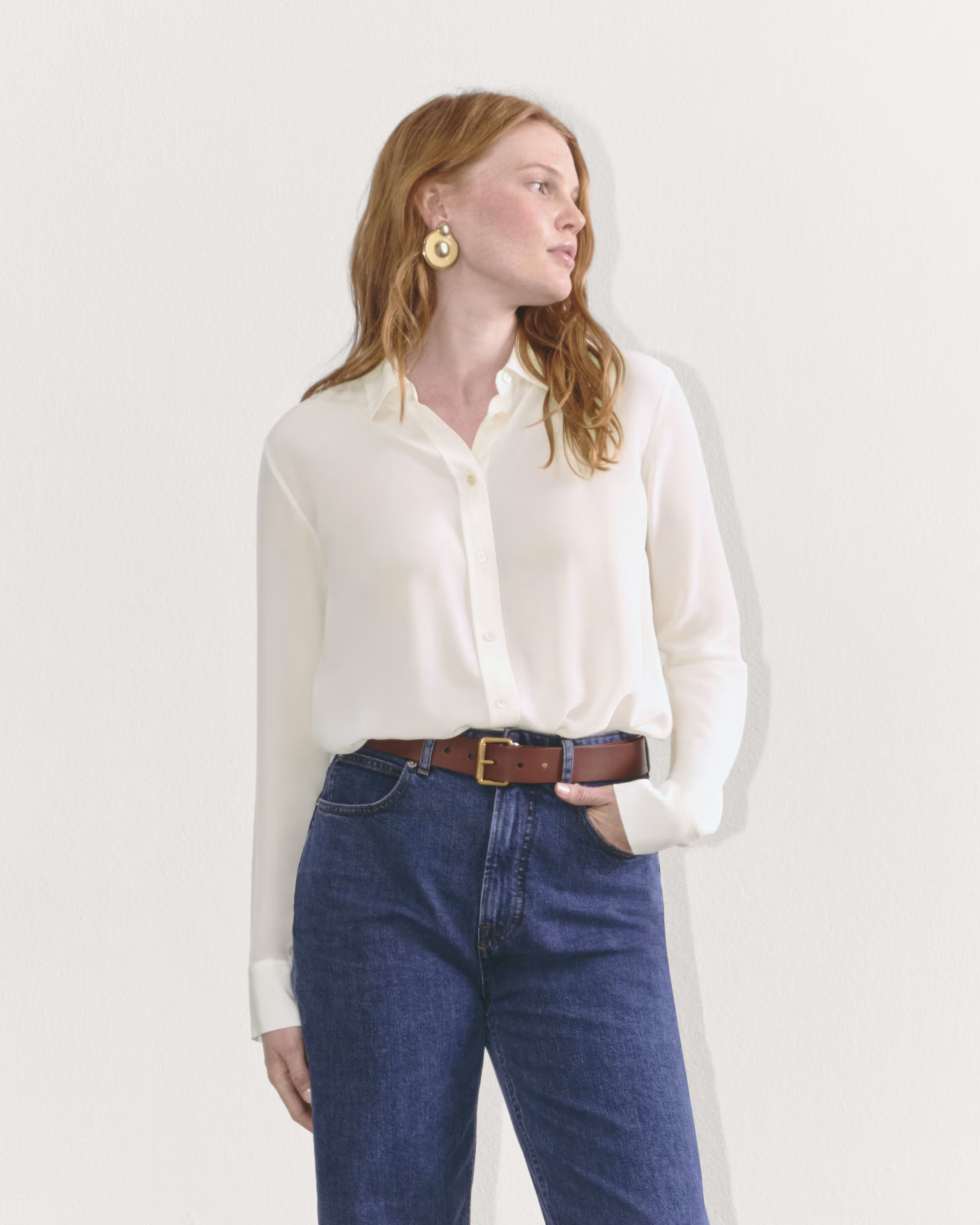 The Must-Have Shirt in Washable Silk | Everlane