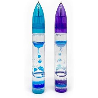 YoYa Toys Liquipen - Liquid Motion Bubbler Pens Sensory Toy (3 Pack) - Writes Like a Regular Pen ... | Amazon (US)