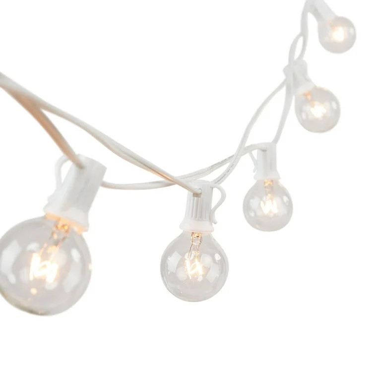 Better Homes & Gardens 22 Light Outdoor / Indoor 20’ Plug-in Globe Bulb String Light | Walmart (US)