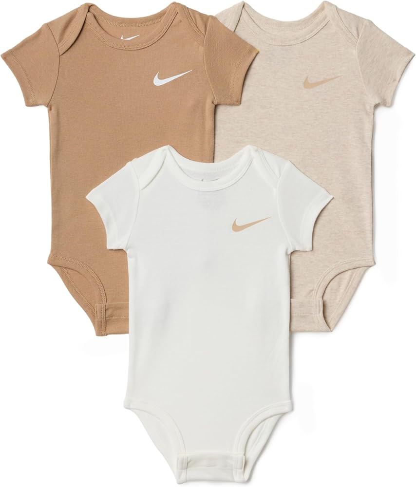 Amazon.com: Nike 3-Pack Essentials Bodysuits: Clothing, Shoes & Jewelry | Amazon (US)