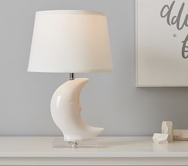 Sleepy Moon Table Lamp | Pottery Barn Kids