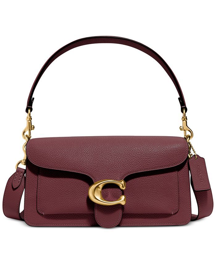 COACH Tabby Leather Shoulder Bag 26 & Reviews - Handbags & Accessories - Macy's | Macys (US)