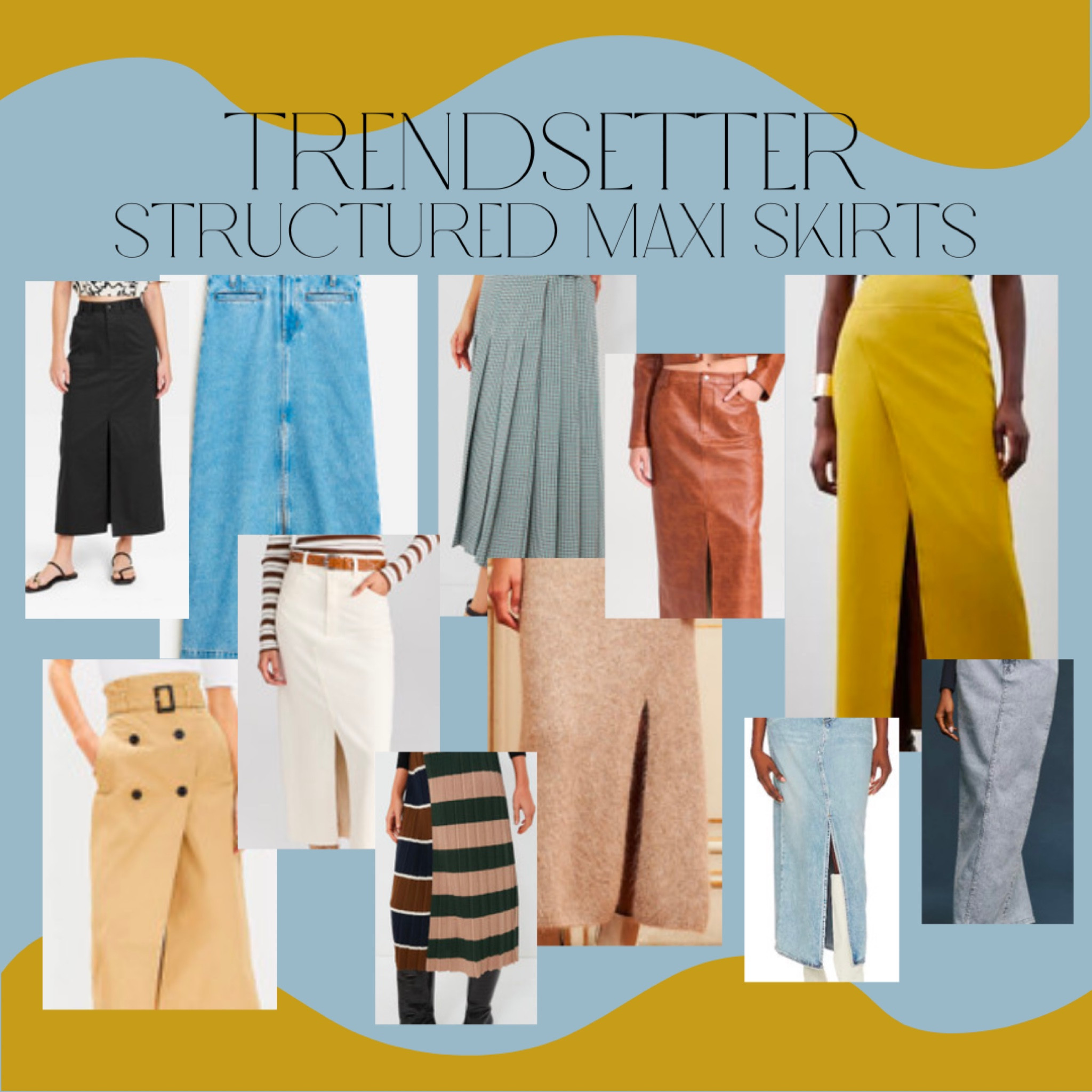 Thursday Trendsetter: Structured Maxi Skirts 



#LTKSeasonal #LTKworkwear #LTKstyletip