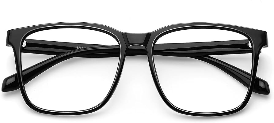TEAPLMTT Blue Light Blocking Glasses Oversized Square Computer Glasses Anti Blue Light for Women ... | Amazon (US)