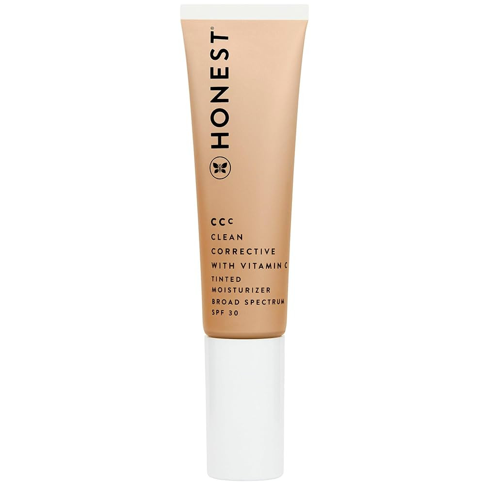 Honest Beauty CCC Clean Corrective with Vitamin C Tinted Moisturizer | Mineral SPF 30 | Vegan + C... | Amazon (US)