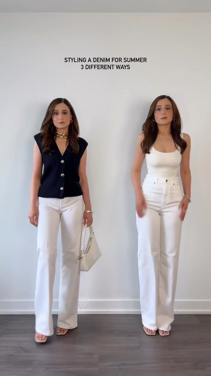 One Denim, 3 different looks! Which look would you pick?

💾 Save This as reference for styling your denims in summer and how to make them look more elevated.



nuetral basics, denim pant, styling a denim, summer pant, how to wear, wearing vs styling, what to wear, pinterest girl

#denimstyle #howtowear #summerdress #summerstvle #itgirlstyle #denimjeans #denimstyles

#LTKFindsUnder100 #LTKVideo #LTKStyleTip