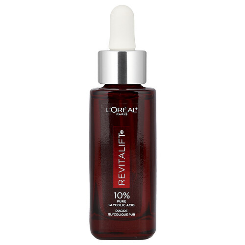 L'Oréal, Revitalift Derm Intensives®, 10% Pure Glycolic Acid Resurfacing Serum, Fragrance Free, 1 fl oz (30 ml) | iHerb