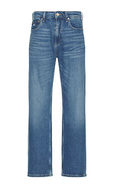 Tommy Jeans Otis Regular Straight Jeans in Denim Medium from Revolve.com | Revolve Clothing (Global)