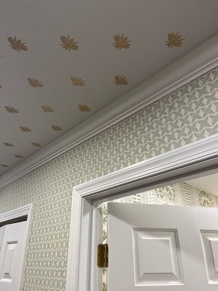 Bee ceiling stencil 

#LTKHome