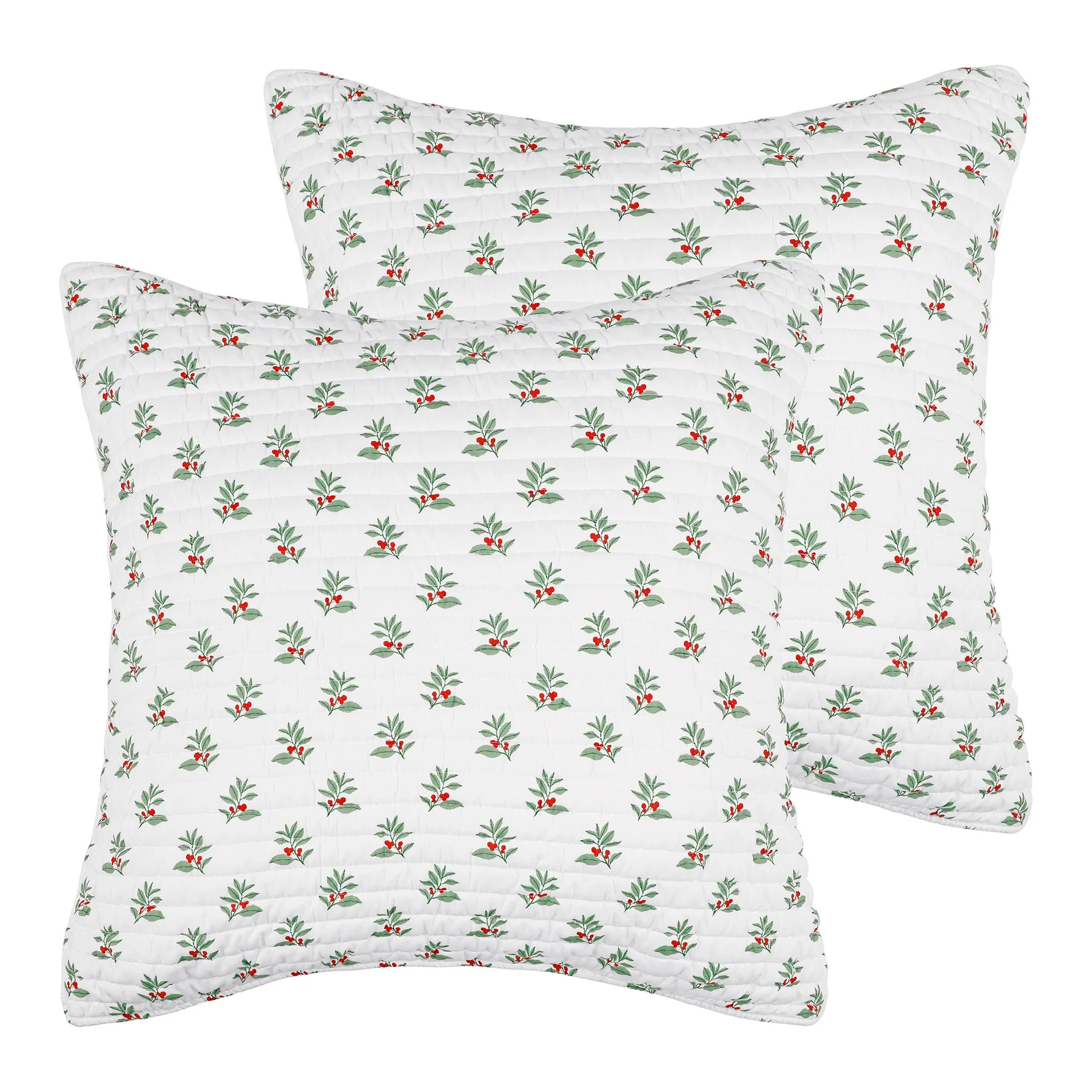 Merry Tartan Euro Sham Set of 2 | Levtex Home