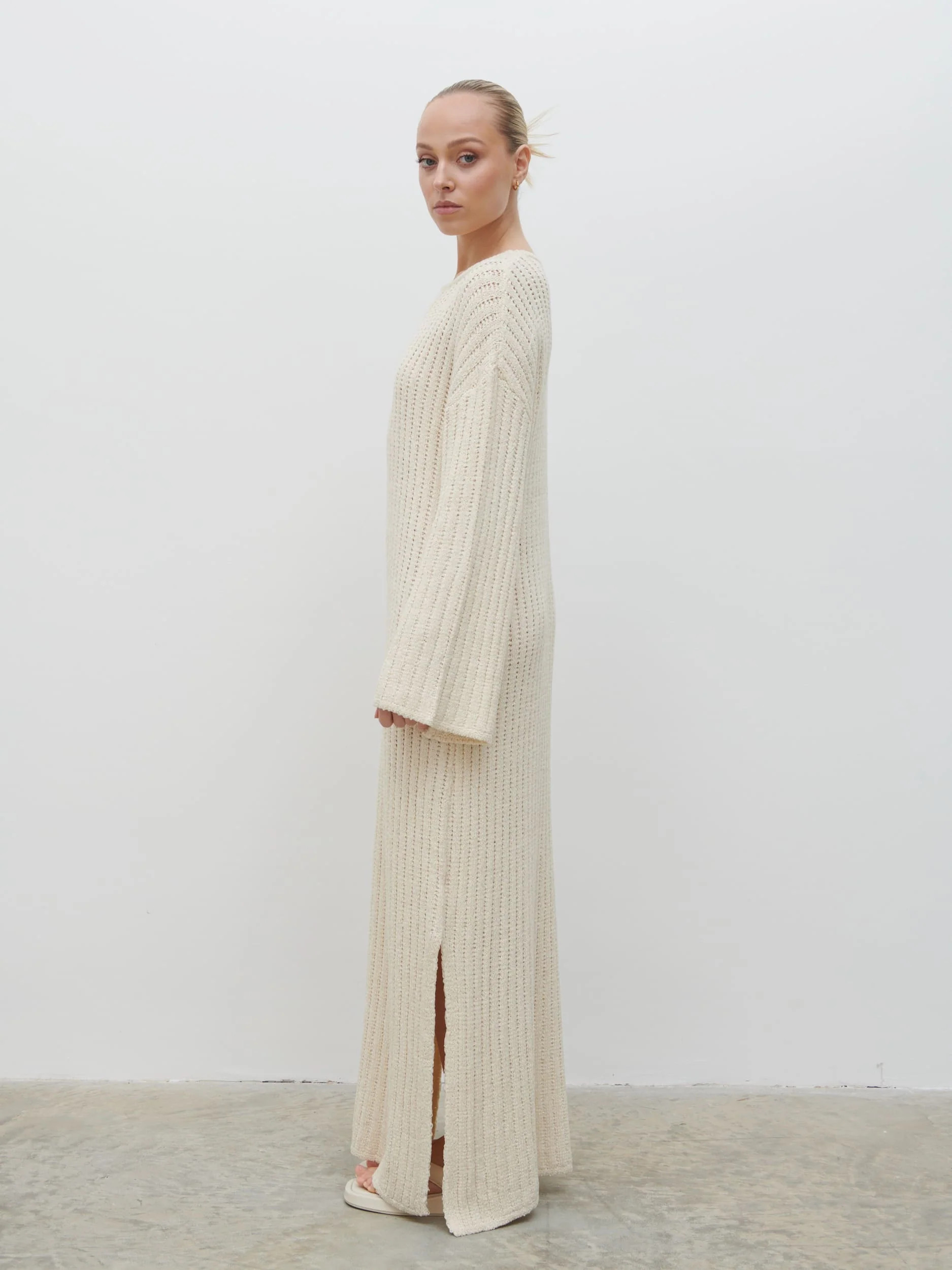 Eleanor Knit Midaxi Dress | Pretty Lavish (UK)