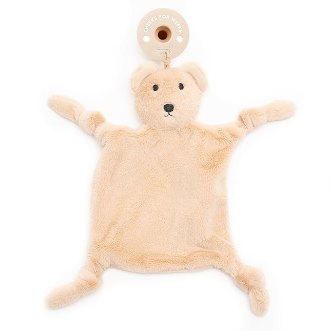 Bella Tunno Bubbi Buddy – Soft, Plush Lovey Pacifier Holder for Baby Pacifiers to Soothe, Comfo... | Amazon (US)