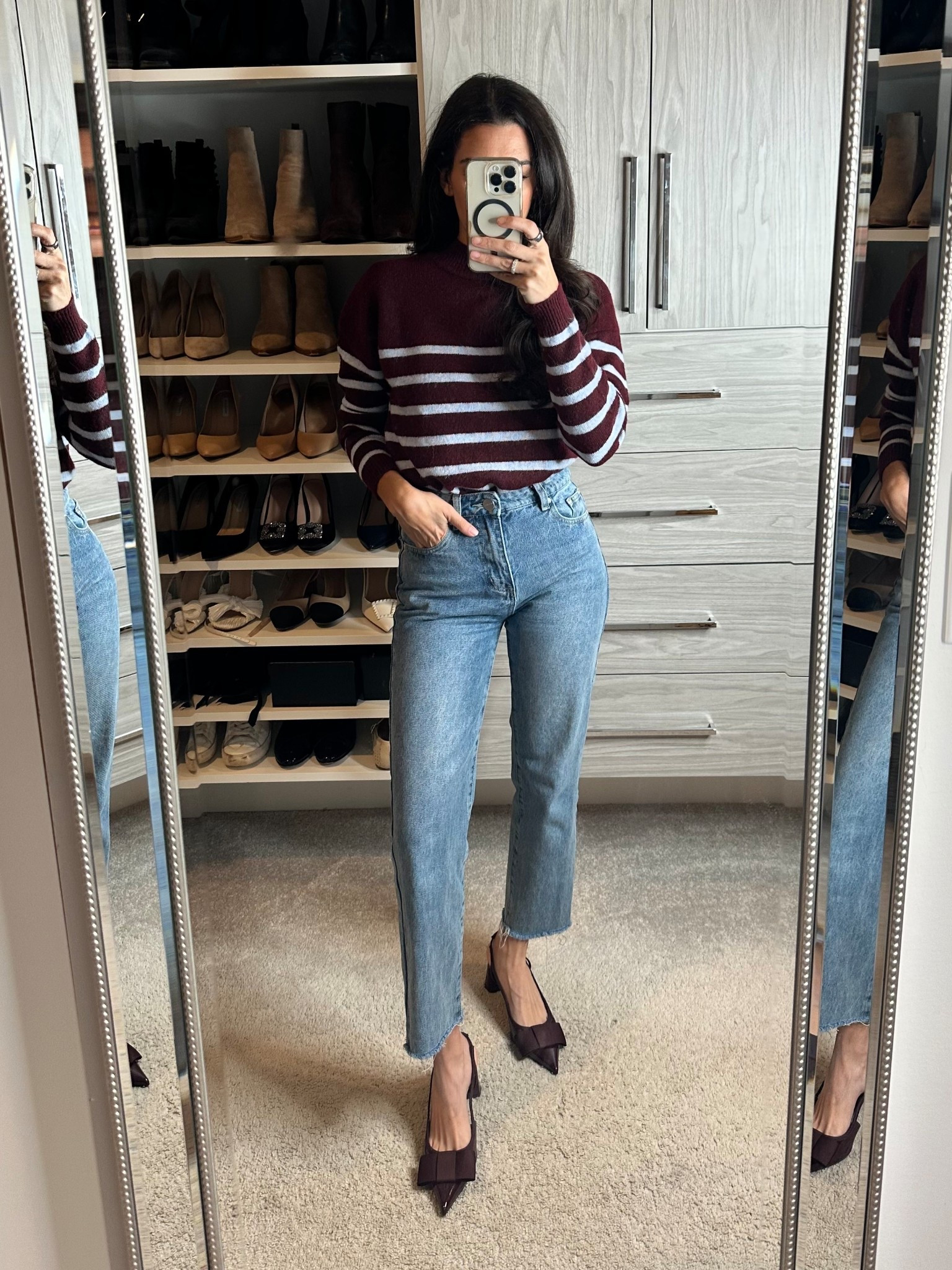 Elevated casual thanksgiving holiday outfit 

#LTKHoliday