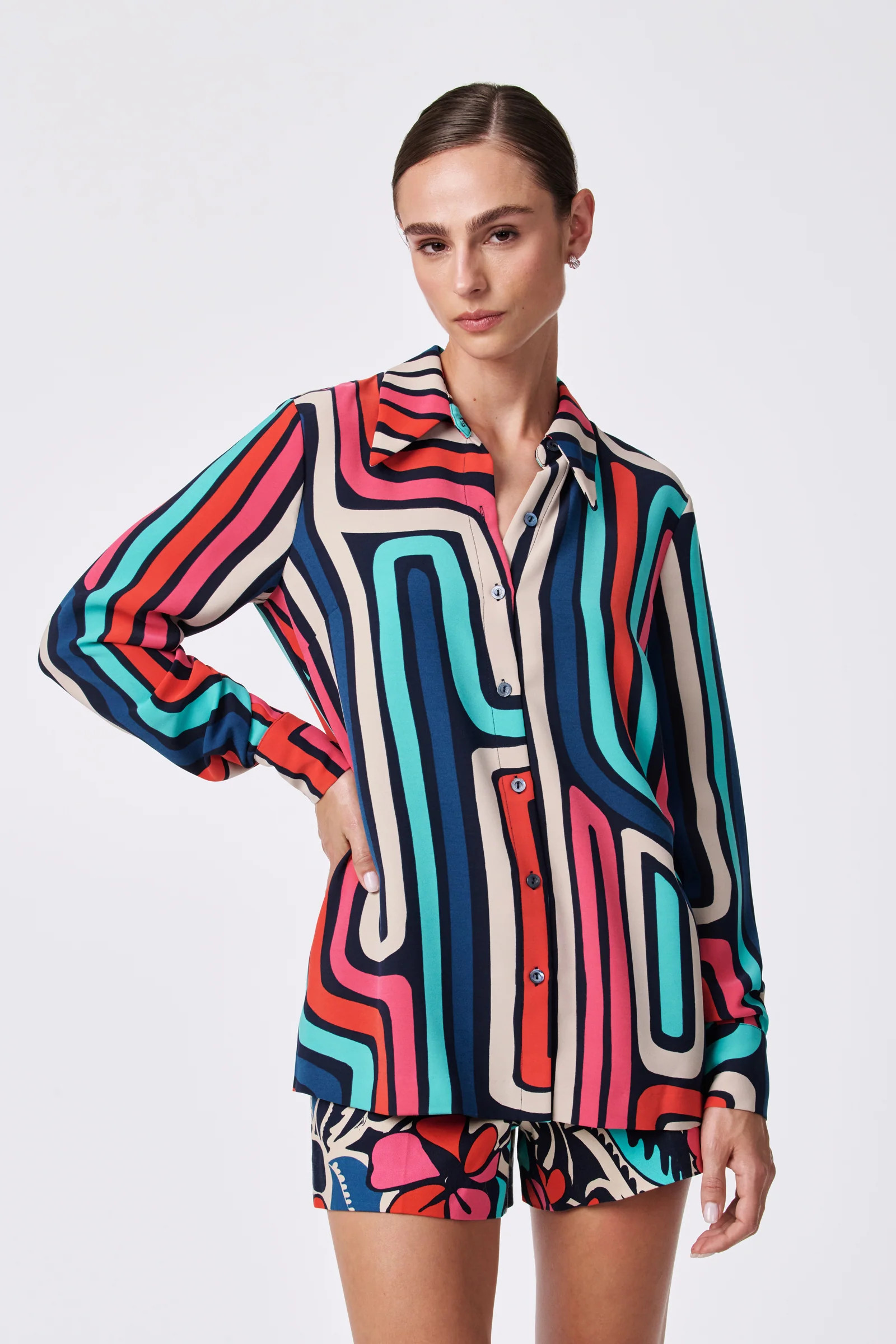Montero Button-Up Shirt | Trina Turk