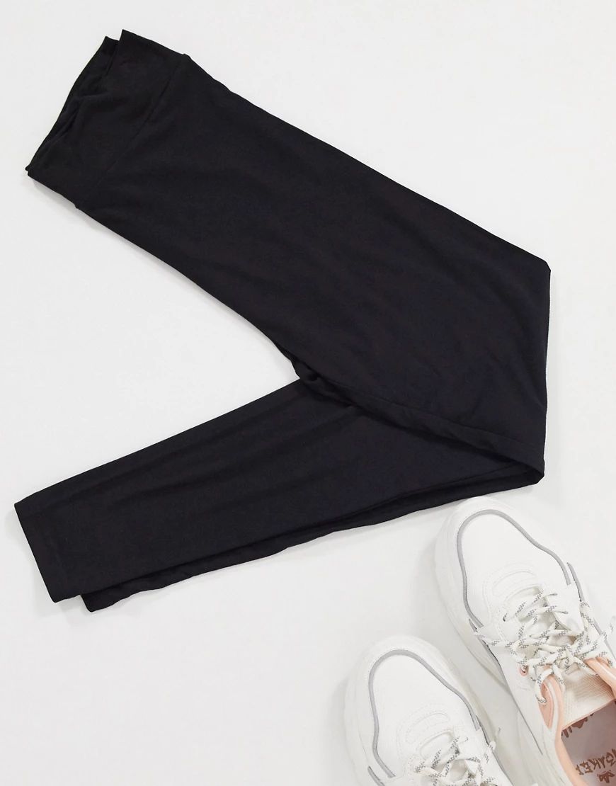 Topshop leggings in black-Gray | ASOS (Global)