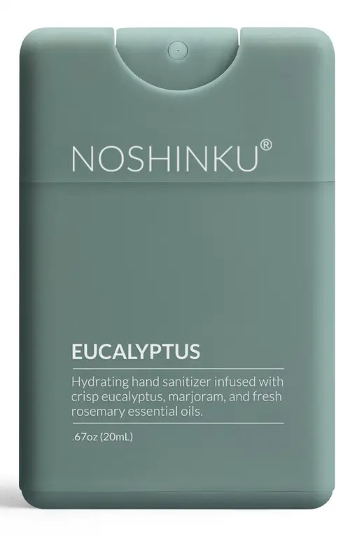 NOSHINKU Refillable Rejuvenating Travel Size Hand Sanitizer (Nordstrom Exclusive) in Eucalyptus at Nordstrom, Size 0.6 Oz | Nordstrom
