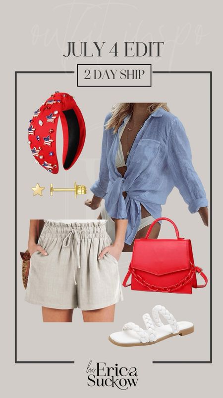 Fourth of July outfit from Amazon! Americana outfit, red white blue, summer outfit, pool outfit, boat outfit, lake outfit, beach outfit

#LTKFindsUnder50#LTKStyleTip#LTKSeasonal#LTKSaleAlert#LTKParties#LTKMidsize#LTKParties#LTKSeasonal#LTKSwim

#LTKStyleTip #LTKFindsUnder50 #LTKSeasonal
