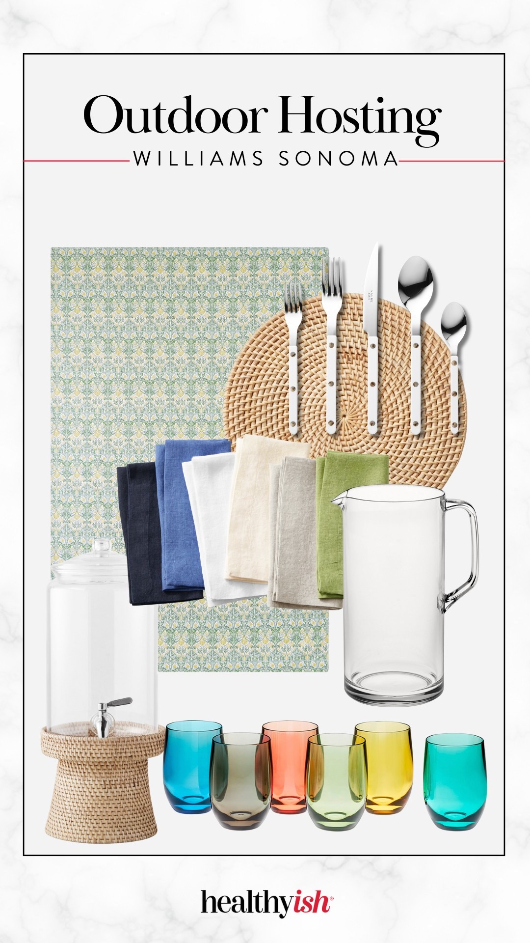 Love these fun outdoor hosting finds from Williams Sonoma! ☀️ Eveyrhing you need to host the perfect backyard bbq. 

#LTKSummerEdit #LTKHome #LTKSeasonal