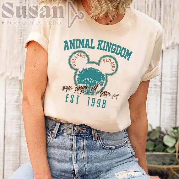 Disney Animal Kingdom Shirt, Animal Kingdom est. 1998 shirts, Disney adventure shirts, Disney leo... | Etsy (US)