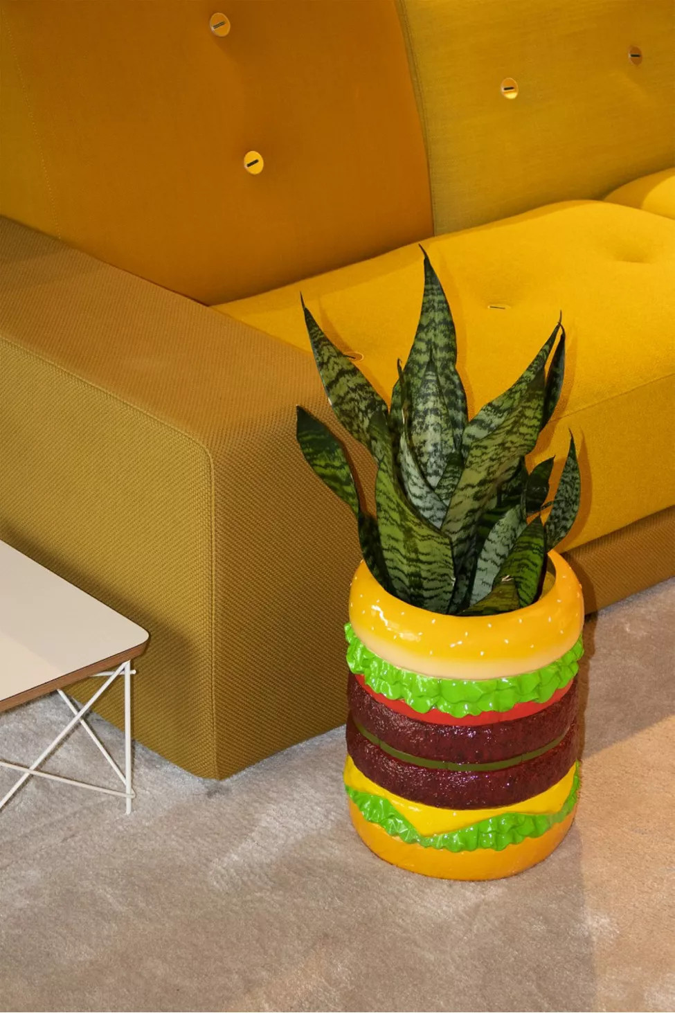 Third Drawer Down Giant Hamburger Planter | Urban Outfitters (US and RoW)