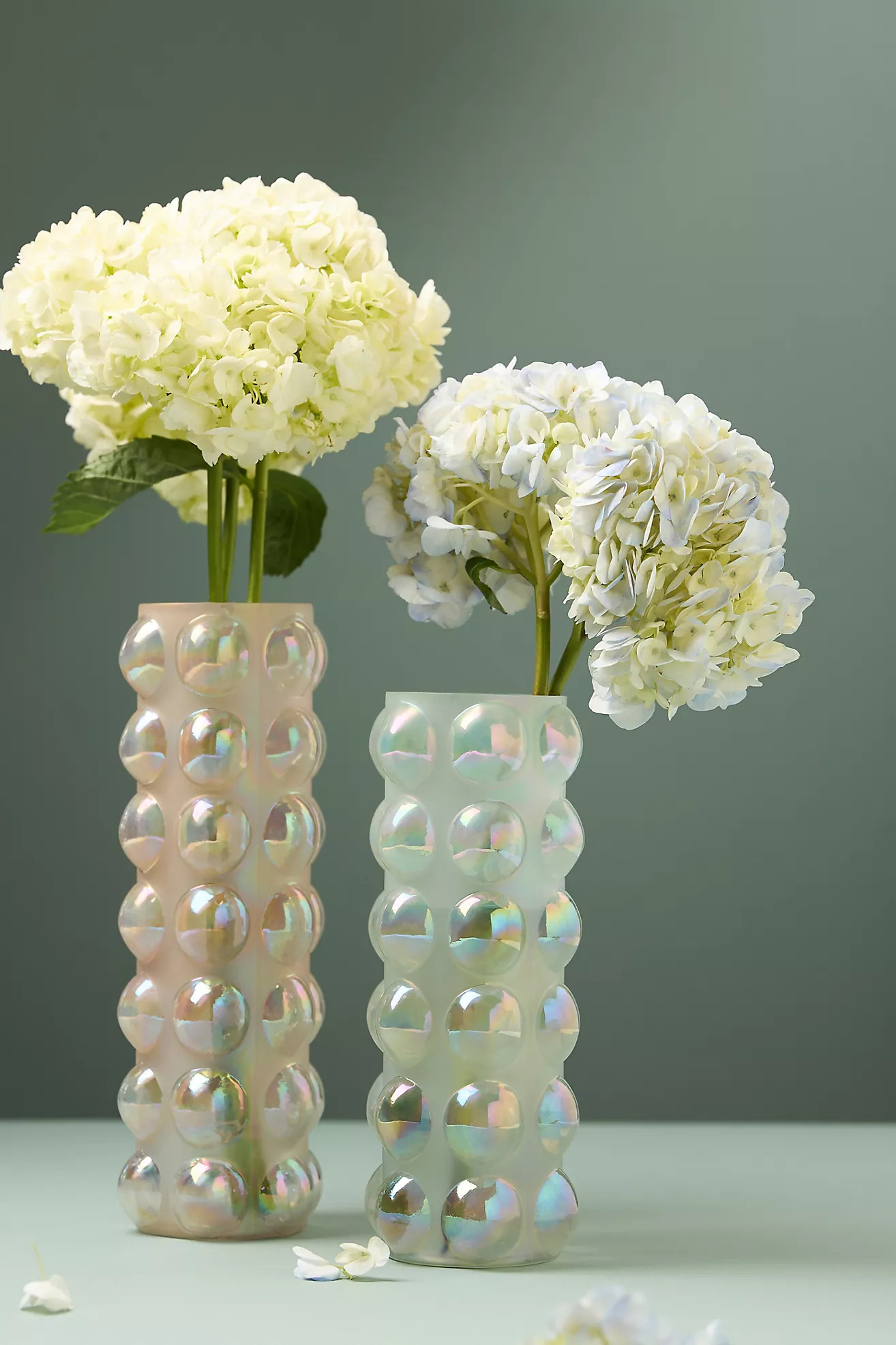 Handblown Bubble Glass Vase | Anthropologie (US)