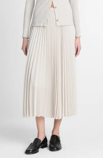 Vince Pleated Midi Skirt | Nordstrom | Nordstrom