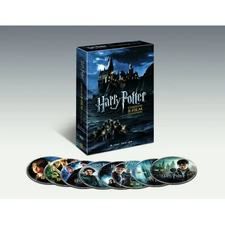 Harry Potter Complete 8-Film Collection Box set (DVD) | Walmart (US)