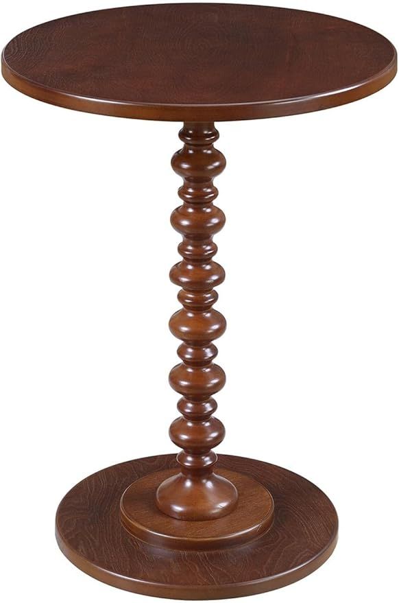 Convenience Concepts Palm Beach Spindle Table, Mahogany | Amazon (US)