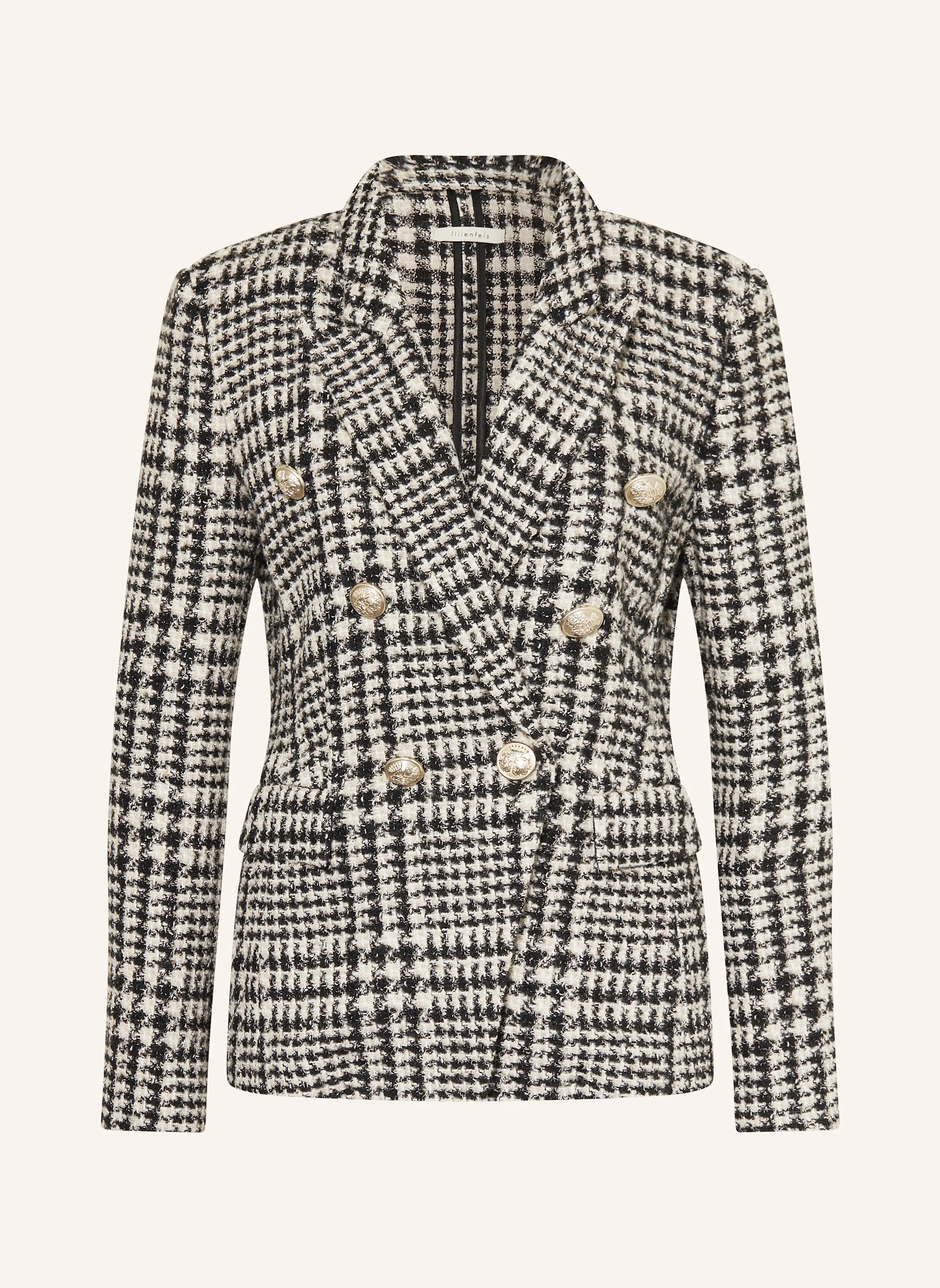 lilienfels Tweed-Blazer in camel/ schwarz/ ecru | Breuninger (DACH)