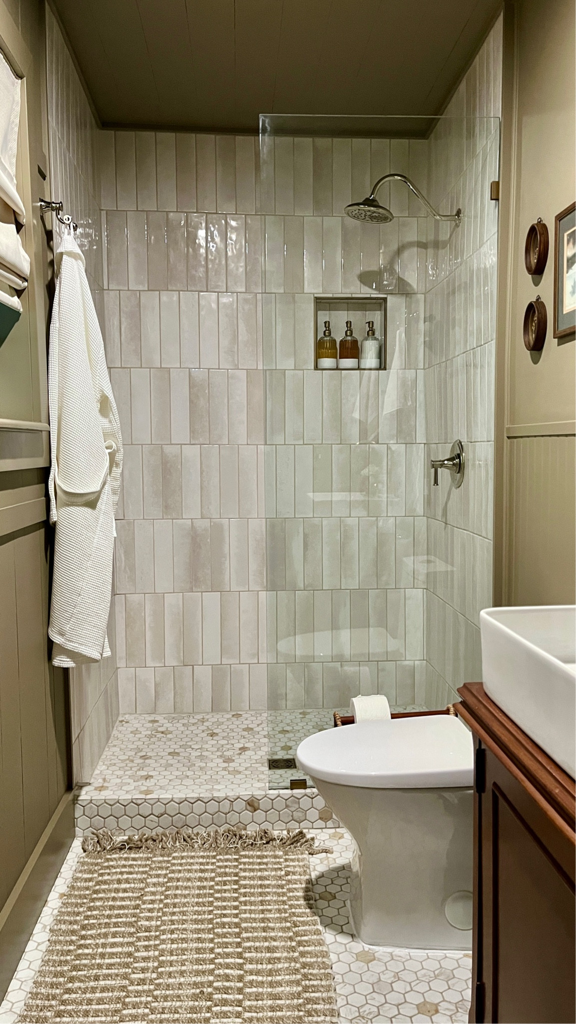 My hall bath diy renovation is full of little details and special touches. It’s a small space that makes a big impact ✨

#LTKhome #LTKFind #LTKunder50