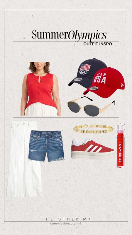 Summer Olympics - outfit inspo - USA outfit 

#LTKSeasonal #LTKStyleTip
