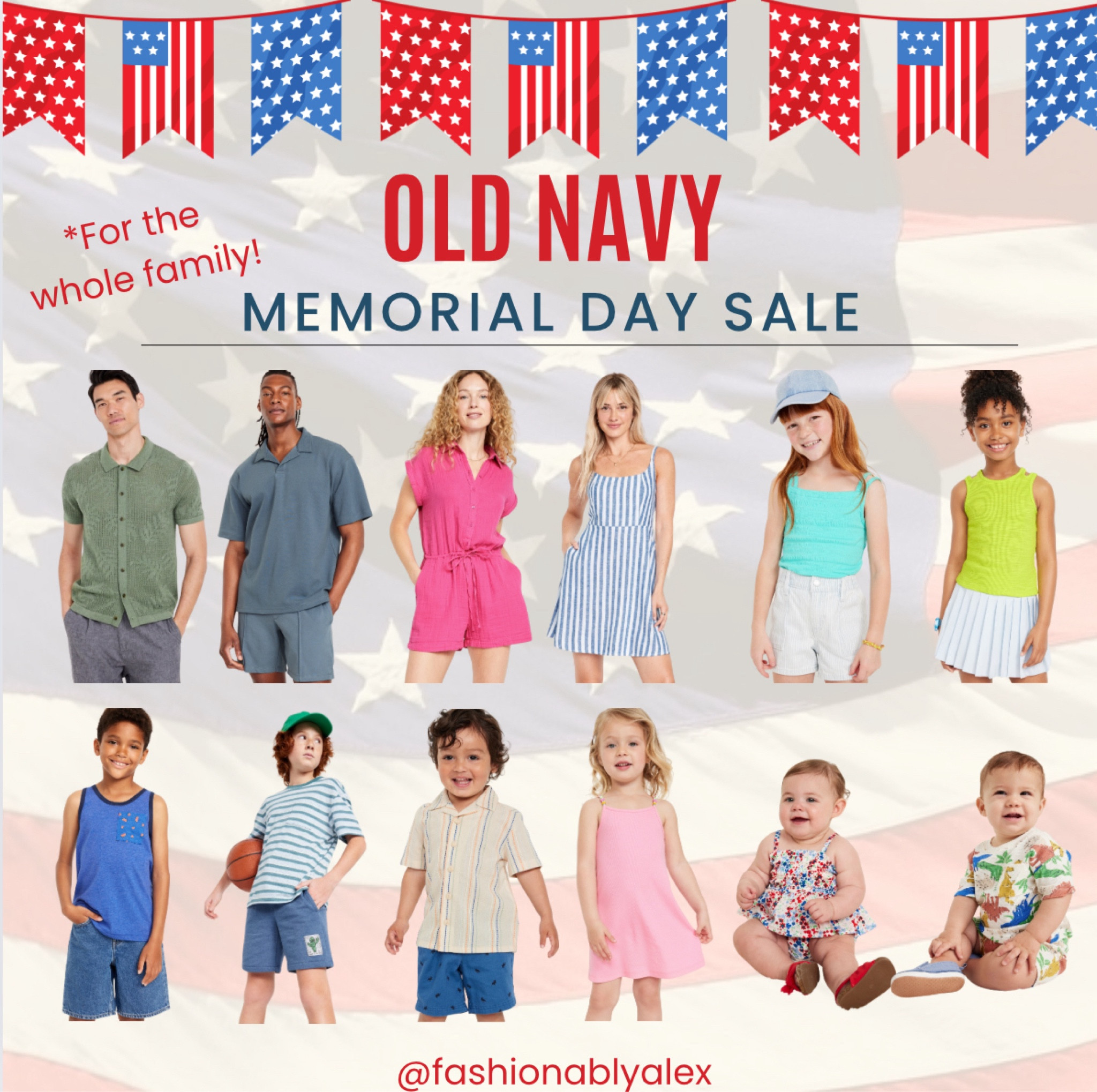 Shop Old Navy’s HUGE 50% off sale through Memorial Day weekend! 

#LTKSeasonal #LTKFindsUnder50 #LTKSaleAlert