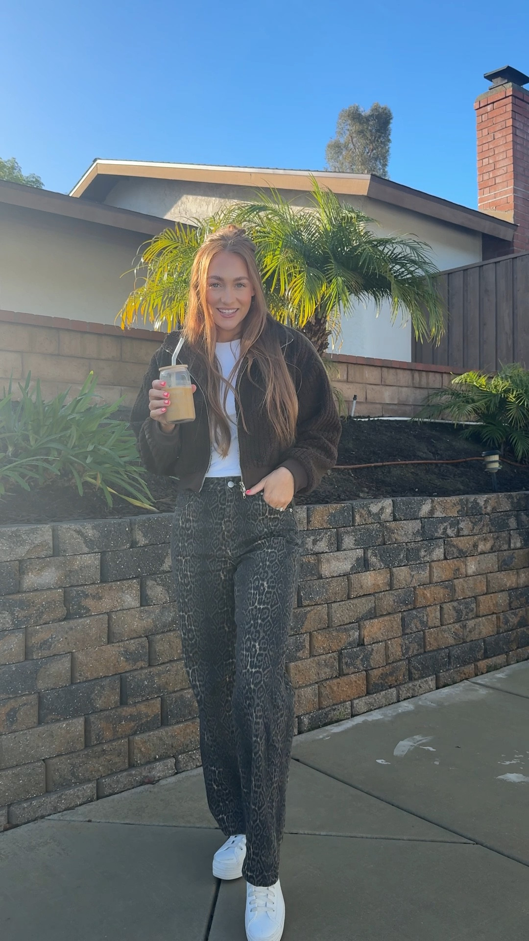 Casual outfit. Ootd. Leopard pants. Mom outfits. Brown outfits. 

#casualootd 
#leopardpants 
#amazonfinds 



#LTKStyleTip #LTKFindsUnder50