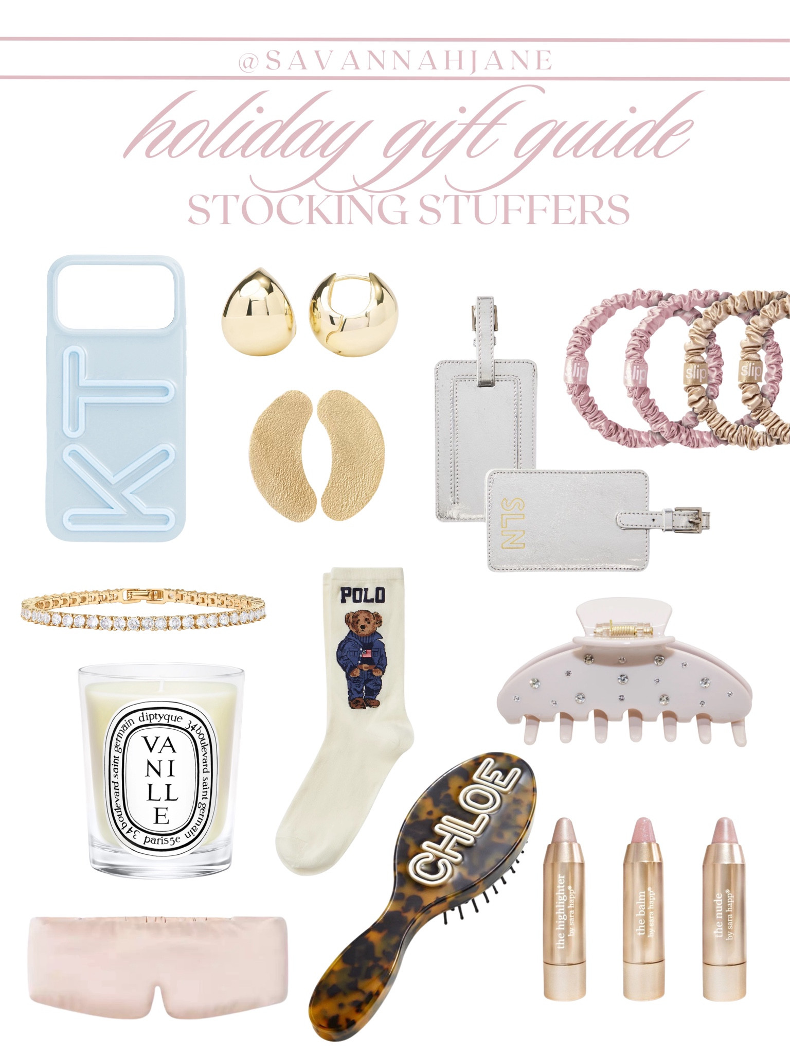 Stocking stuffer gift guide 🤍🤍 chic gift guide | holiday gift guide | chic stocking stuffers | preppy gift guide | preppy stocking stuffers | chic gift ideas | girly gift guide | teen girl gift guide | teen girl gift ideas | teen girl stocking stuffers | stocking stuffers under $50 | Ralph Lauren socks | Ralph Lauren stocking stuffers | Bloomingdale’s stocking stuffers | college girl gift guide | college girl gift ideas 

#LTKGiftGuide #LTKHoliday #LTKFindsUnder100