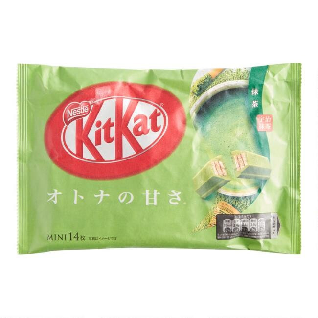 Nestle Kit Kat Matcha Green Tea Wafer Bars Bag | World Market