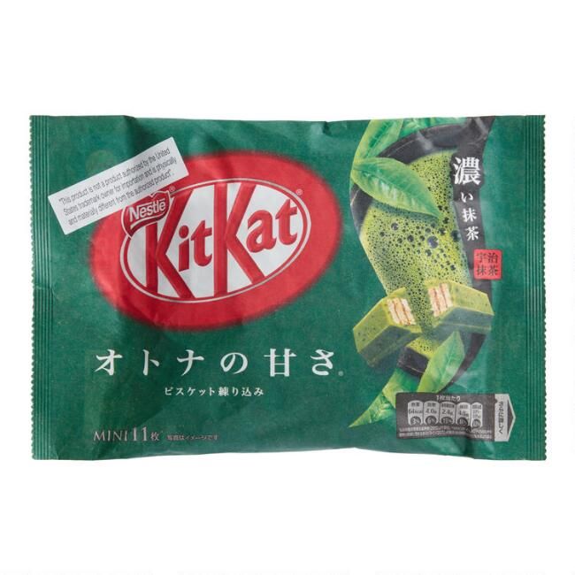 Nestle Kit Kat Matcha Green Tea Wafer Bars Bag | World Market