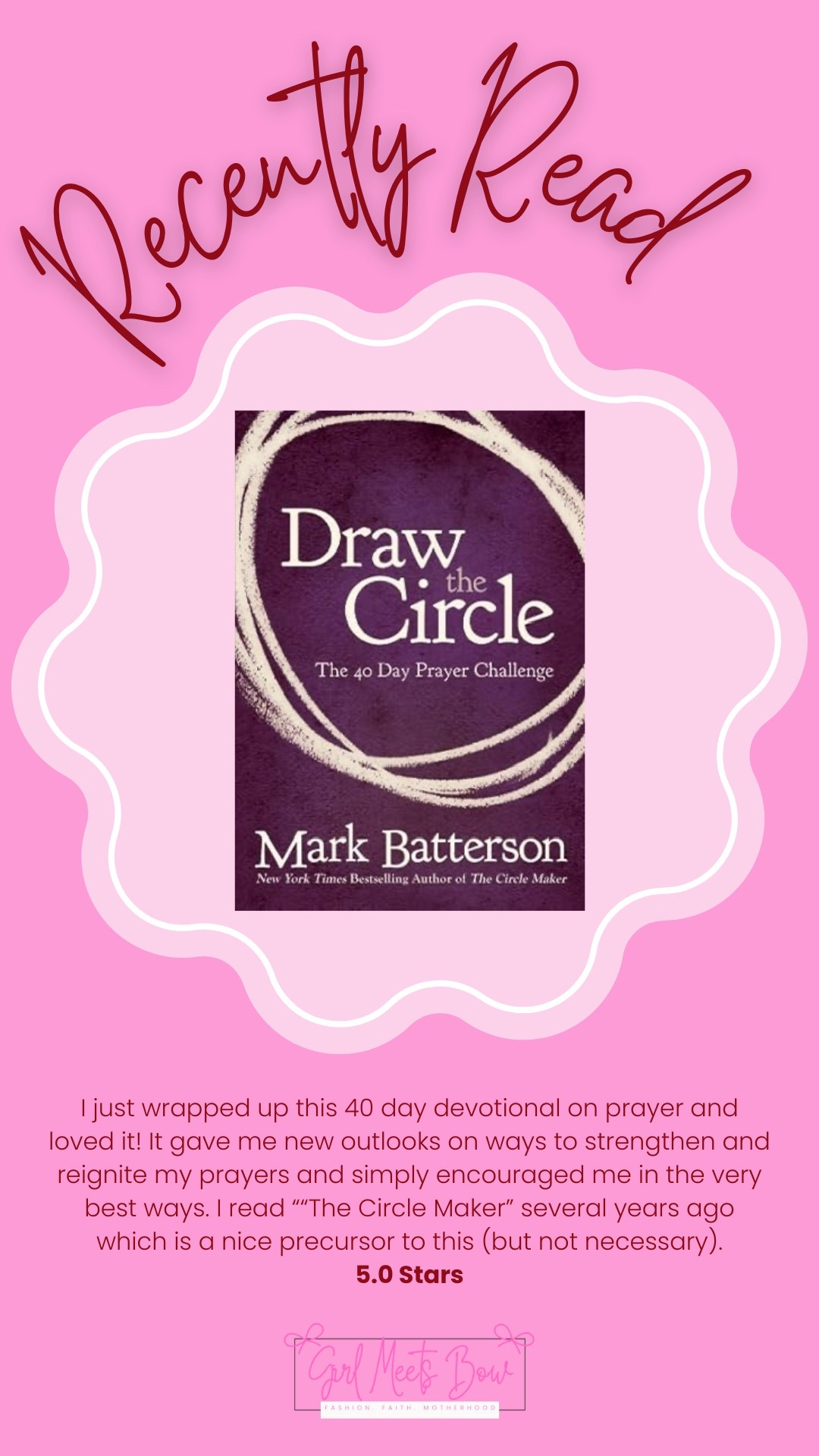Book Review: Draw the Circle