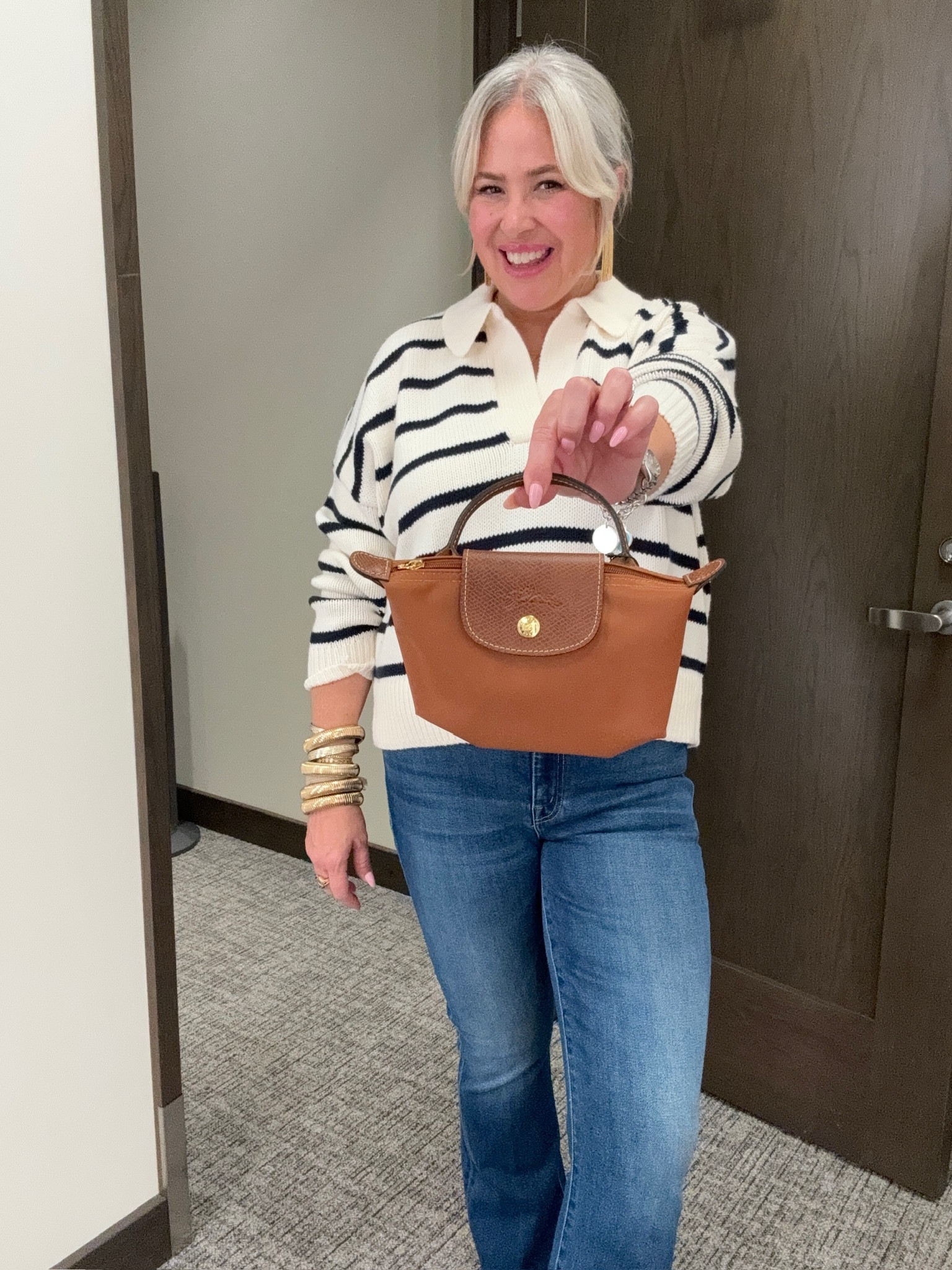 Nordstrom Anniversary Sale try on!

You guys, this mini Longchamp bag is the cutest! Loved it with this striped sweater! It’s such a piece for fall! 

Size large in sweater 

#LTKSaleAlert #LTKSummerSales #LTKxNSale