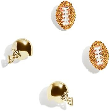 Sport-Themed Statement Earrings, Novelty Stud Earrings for Women, Costume Jewelry | Amazon (US)