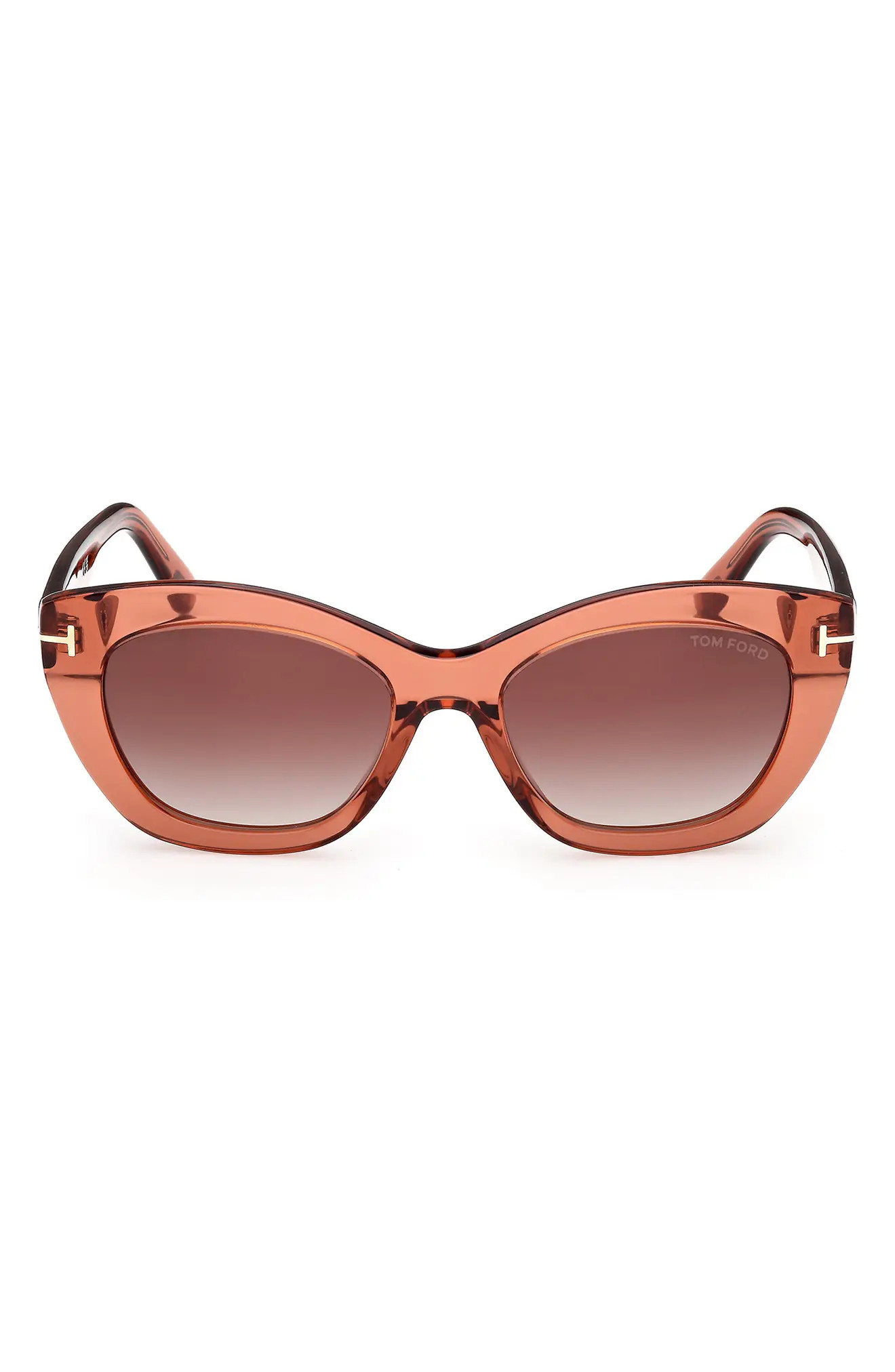 TOM FORD Linda 53mm Butterfly Sunglasses (Women) | Nordstrom | Nordstrom