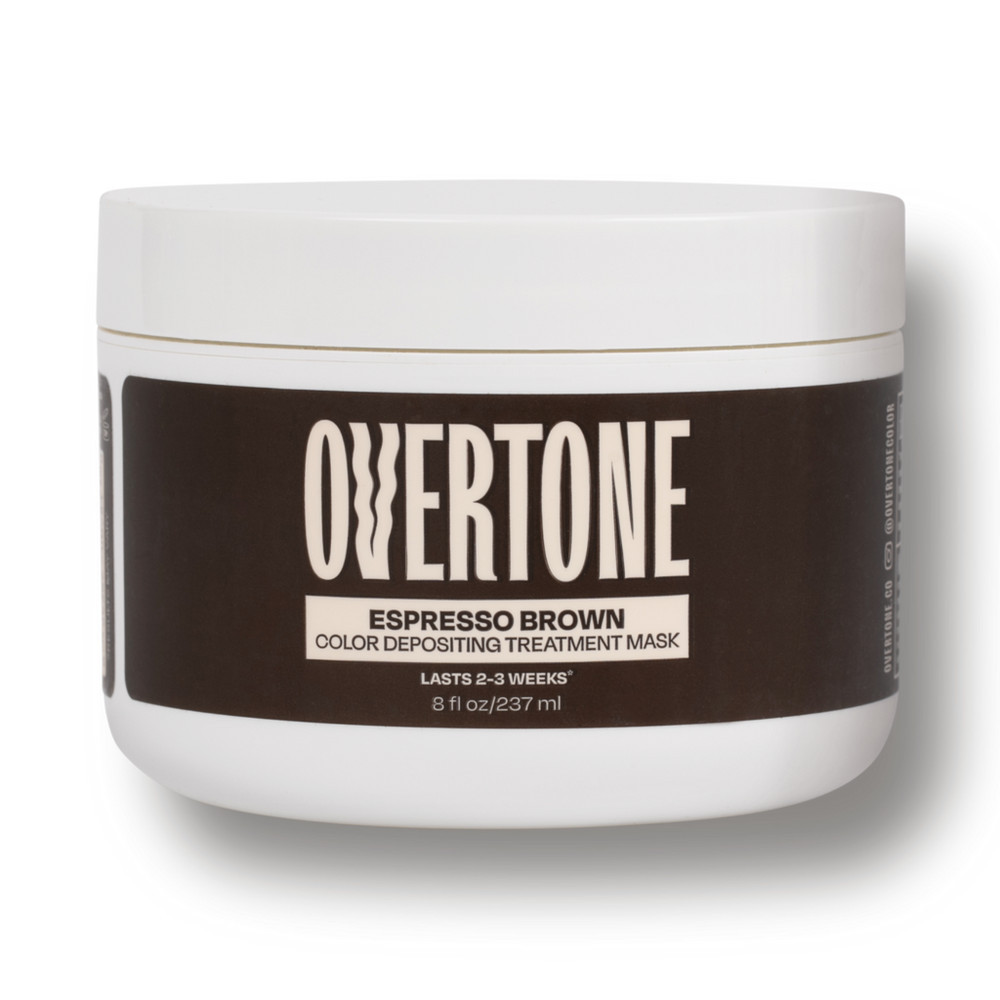 Overtone Semi Permanent Color-Depositing Deep Conditioning Mask - Espresso Brown | Ulta